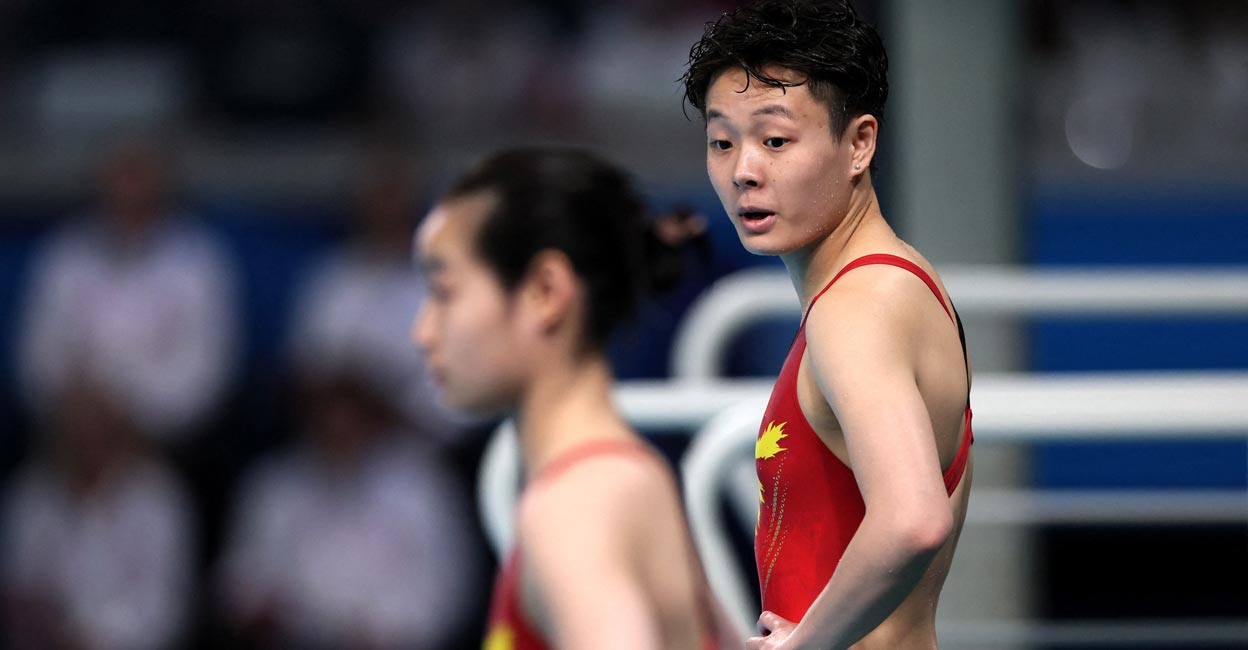 上为他打气
